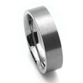 thumbnail image 2 of Men Women 6MM Comfort Fit Titanium Wedding Band Classic Flat Ring (Size 5 to 12), 2 of 3