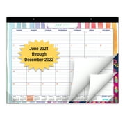 Global Printed Products Desk Calendar 2021 - 2022: Large Monthly Pages - 22"x17" - Runs from June 2021 Through December 2022 - Desk/Wall Calendar can be Used Throughout 2022. - AMZDP21-ASST-1