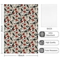 thumbnail image 2 of 2 Pcs Funny Kitchen Towels,Beige Gothic Skull Rose Crow Pattern Microfiber Dish Towels,Kitchen Tea Towels,Kitchen Towel Set (18" X 26"), 2 of 7