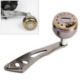 thumbnail image 4 of Aluminum Alloy Reel Rocker Single Reel Handle for casting Tools Outdoor Tools Sliver, 4 of 10