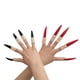 thumbnail image 5 of Kearding 10 piezas de uñas postizas, juguete para uñas, mano de obra fina aterradora, superficie lisa, accesorio de Cosplay, práctico para usar, Kits de decoración para fiestas rojo Kearding HA043415-02, 5 of 6