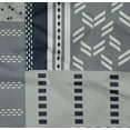 thumbnail image 4 of oneOone Tissu Popeline Sergé en Coton Biologique Patchwork Géométrique Imprimé 1 Yard 42 Pouces de Large, 4 of 4