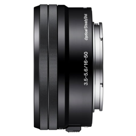 Sony - 16-50mm f/3.5-5.6 Retractable Zoom Lens for Most NEX E-Mount Cameras - Black