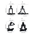 thumbnail image 5 of 2PCS Thinker Statue Office Decor Desk Decor, Abstract Decor Art Sculpture Ornament Coffee Table Decor Bookshelf Decor Modern Home Decor Home Decorations for Living Room, 5 of 5