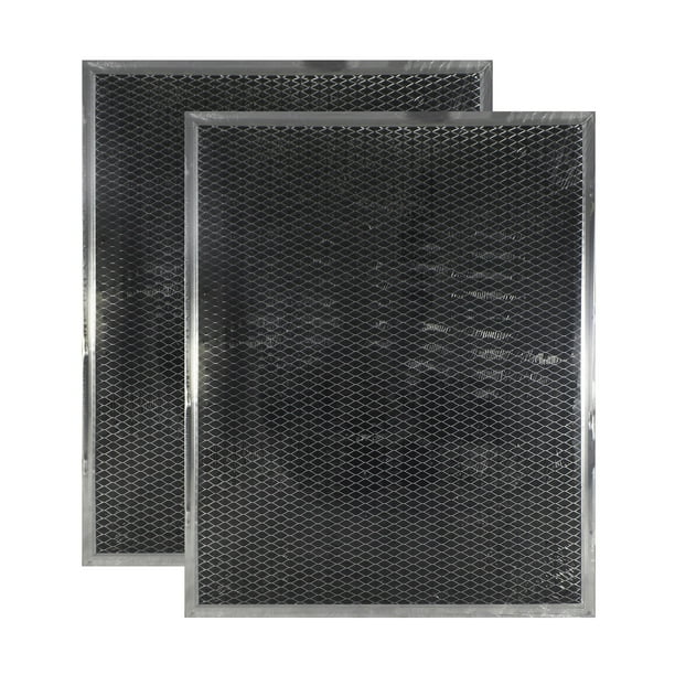 2 PACK 874027 GE Range Hood Charcoal Carbon Filter Replacements by Air