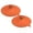 Orange*2, variant on GUIGUI 1 Pcs Silicone Cup Lids, Creative Mug Cover, Multicolored Silicone Lids for Mugs, Cups, Tea Pots, Flexible Mug Covers (Blue)