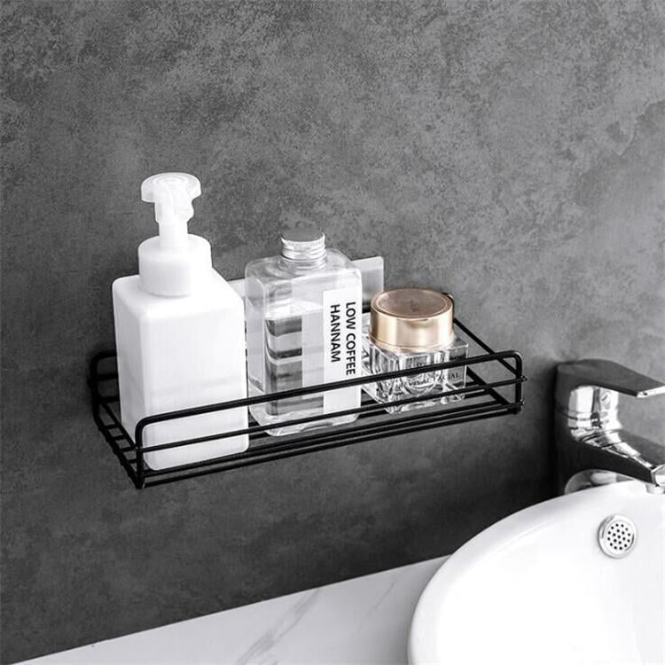 BABYLION1 Black Shower Caddy – 2 Pack, Bathroom Shower Organizer –  Rustproof 304 Stainless Steel, Wall Mounted Adhesive Bathroom Shelf for  Inside