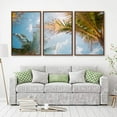 thumbnail image 2 of IDEA4WALL 3 Piece Canvas Wall Art Tropical Palm Trees Canvas Prints Framed Wall Art Decor, 2 of 4
