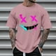 thumbnail image 4 of Camisetas de Cuello de la Tripulación de los Hombres de Poliéster Impreso en Seco Rápido, Cuello Redondo de Corte 3D para Gimnasio, Carrera, Ciclismo Y Ocasional, 4 of 4
