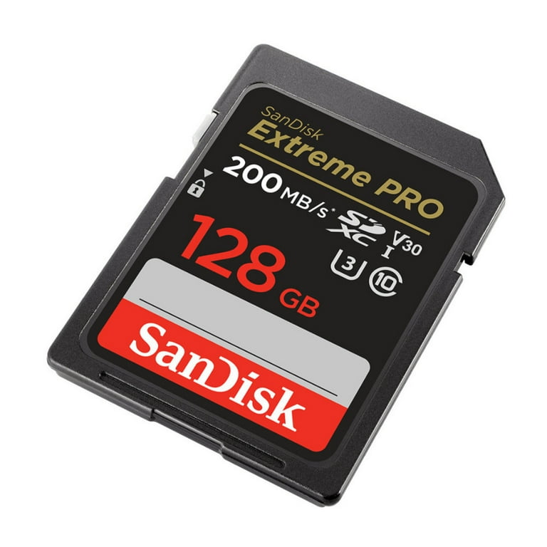 SanDisk 128GB Extreme PRO 200MB/s SDXC UHS-I Memory Card with