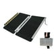 thumbnail image 1 of Rampa de Aluminio Portátil Plegable Antideslizante para Silla de Ruedas 600 Libras, 1 of 7