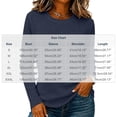 thumbnail image 3 of Women's Waffle Knit Top Crew Neck Long Sleeve Casual Pullover Blouse, 3 of 9
