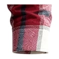 thumbnail image 6 of Zormilly Jackets for Men Long Sleeve Button Down Hooded Plaid Shirt Jacket with Pockets Brushed Soft Fall Outfits, S-3XL, 6 of 6