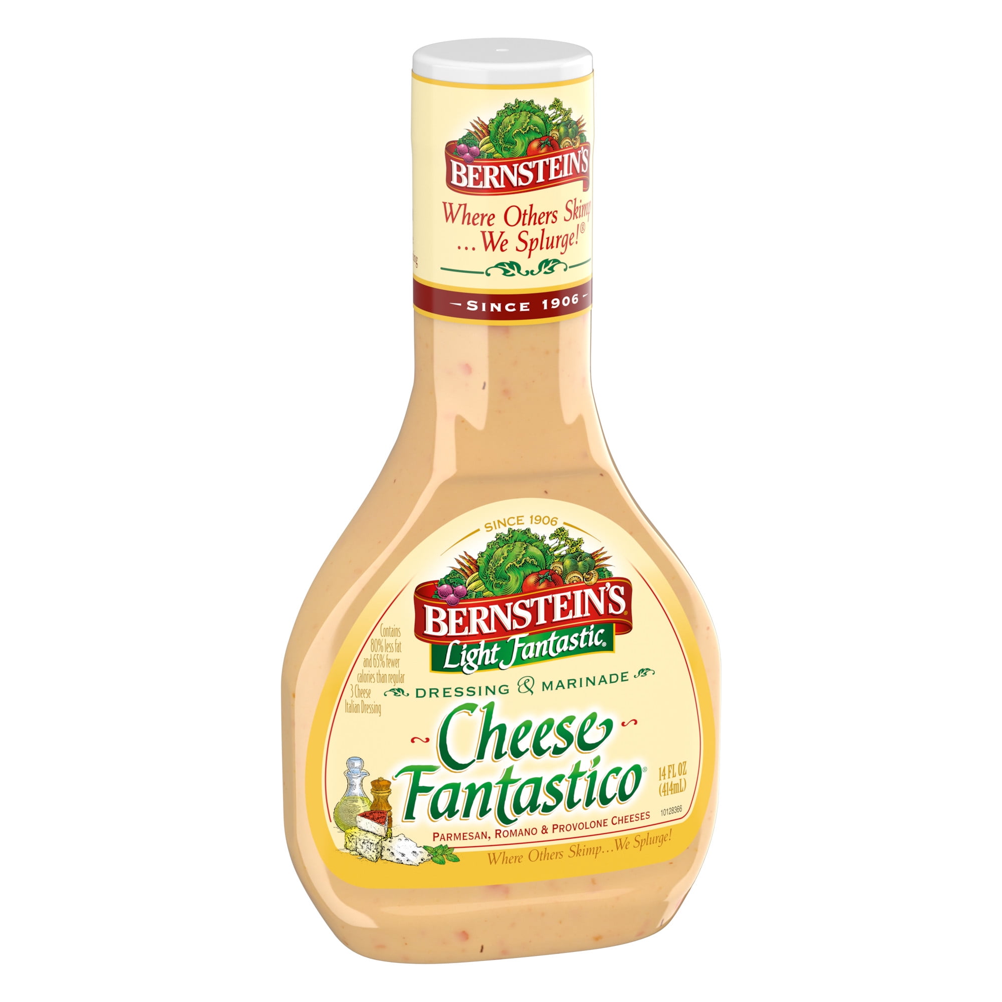 Bernstein's Light Fantastic Cheese Fantastico, Salad Dressing 14 oz