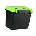 thumbnail image 4 of Miulika Fishing Seat Box, Fishing Tackle Storage Box, Rock Fishing with Rod Holder Portable Water Resistant Seatbox, Lure Fishing Box Green Lid, 4 of 9