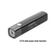 thumbnail image 4 of Wosthever Linterna portátil brillante, banco de energía para exteriores, equipo de iluminación impermeable, recargable por USB, estudiantes de Estufas de camping Negro Banco de energía 617A, 4 of 6