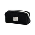 thumbnail image 2 of Dun Dun Solid Color Large Capacity Pencil Case Stationery Bag, 2 of 7