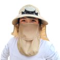 thumbnail image 2 of Solar Fan Sun Hat for Women and Men – USB Rechargeable Wide Brim Hat UV Protection, Foldable Travel Hat for Hiking, Gardening, and Summer Outdoor Use, 2 of 4