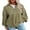 BB Green, variant on DOKOTOO Oversized Sweatshirts for Women Half Zip Sweatshirt Waffle Knit Pullover Lightweight Long Sleeve Drop Shoulder Tops Fall Outfit