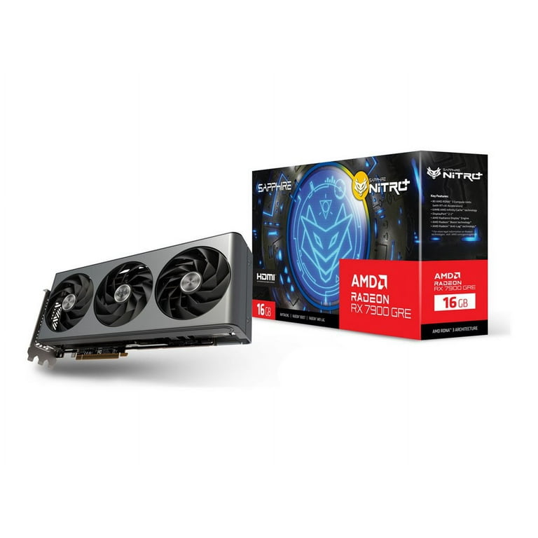 保証書付美品 RADEON 7900GRE SAPPHIRE nitro+モデル SAPPHIRE NITRO+ Gaming Radeon RX 7900 GRE 16GB GDDR6 PCI Express