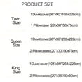 thumbnail image 5 of HGmart Golden Marble Pattern Twin 2 Pieces Duvet Cover Set Soft Breathable Washed Microfiber Duvet Cover, 5 of 6