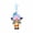 PK-2, variant on One Piece Plush Keychain,Cute Mini Straw Hat Crew Soft Stuffed Doll Pendant Backpack Charms,Anime Fans Gift