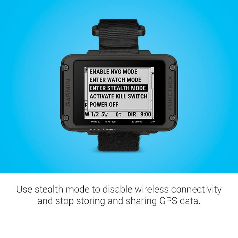 Garmin Foretrex 801, Wrist-Mounted GPS Navigator with REACH Garmin Foretrex 801, Wrist-Mounted GPS Navigator with REACH