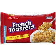 Malt-O-Meal French Toasters Breakfast Cereal, 38 OZ Resealable Cereal Bag