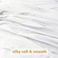 thumbnail image 7 of Marquess 4 Piece Microfiber White Queen Sheet Set, Deep Pocket Bed Sheets, 7 of 7