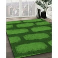 thumbnail image 2 of Ahgly Company Indoor Rectangle Patterned Deep Emerald Green Area Rugs, 5' x 7', 2 of 6
