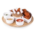 thumbnail image 2 of TOSCANA - a Picnic Time Brand Symphony Appetizer Serving Set, 2 of 10