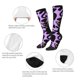 thumbnail image 3 of Fotbe Cartoon Black Cats Calcetas Divertidas Estampadas para Hombre y Mujer, Calcetas de Algodón hasta la Rodilla para Caminar, Correr, Enfermería y Embarazo, 3 of 6