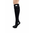 thumbnail image 1 of Sierra Socks Chaussettes de Randonnée Épaisses en Laine pour Femmes 1 Paire de Chaussettes (Noir, Grand), 1 of 5
