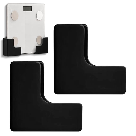 Hgtduk Black Wall Mount Shelf Bracket 2Pcs