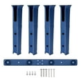 thumbnail image 4 of Miulika 4Pcs Fishing Pole Stand with Mounting Screw Fishing Rod Holder for Home Boat Blue, 4 of 9