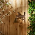 thumbnail image 4 of Accent Plus 4506698 Welcome Sign with Bird Cast Iron Door Bell, Brown, 4 of 4