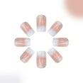 thumbnail image 3 of Osdhezcn 24x Glittering Full Cover False Nail French Tip Press On Nail Acrylic Nail, 3 of 6