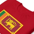 thumbnail image 4 of Sri Lankan Flag Short-sleeve unisex t-shirt, 4 of 7