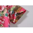 thumbnail image 6 of SSLR Big Girls Hawaiian Shirt Cotton Short Sleeve Button Down Shirt, 6 of 8