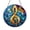Acrylic 3.5 Inch, variant on Stained Glass Style Music Clef Window Suncatcher, Decorative Musical Symbol Art Hanging, Acrylic Style Window Decor for Home Interior Design