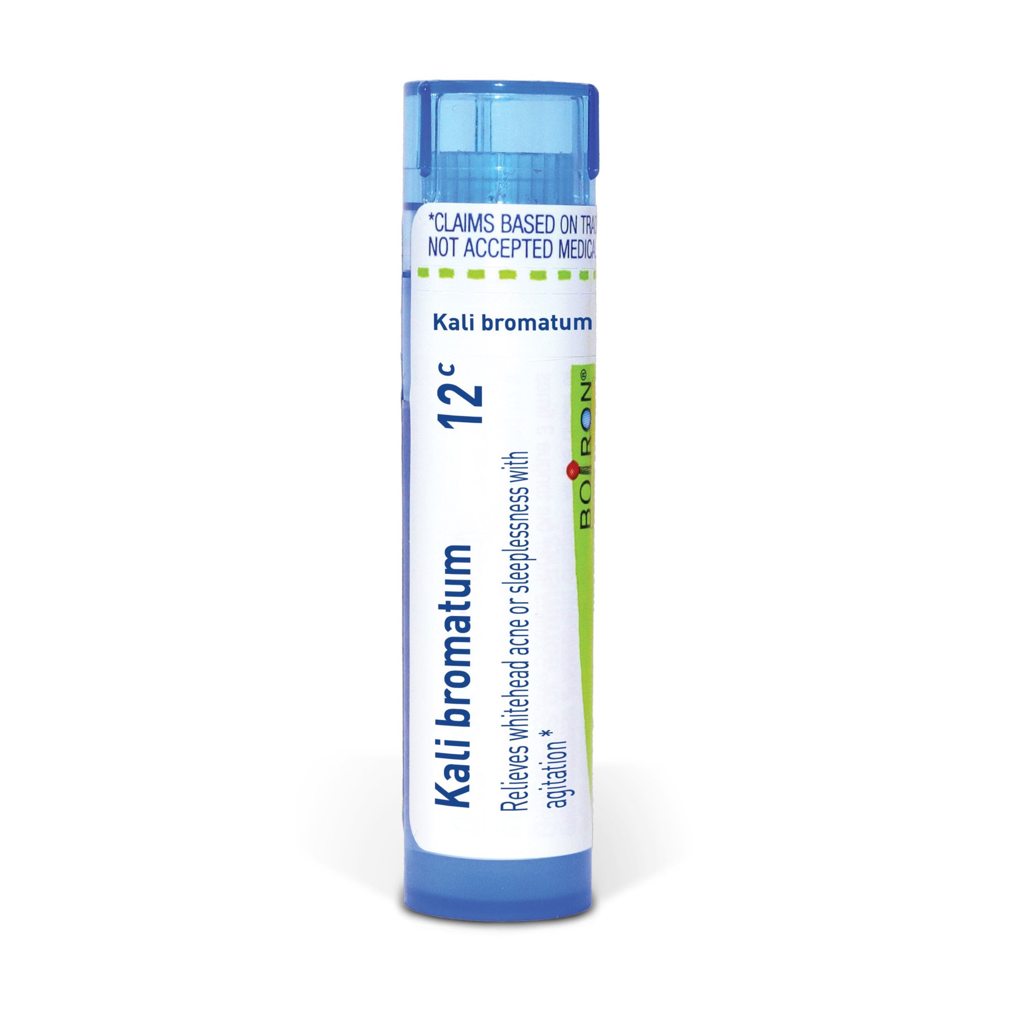 Boiron Kali Bromatum 12C, Homeopathic Medicine for Sleeplessness With Agitation, 80 Pellets
