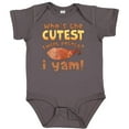 thumbnail image 3 of Inktastic Who's the Cutest Sweet Potato? I Yam Funny Thanksgiving Boys or Girls Baby Bodysuit, 3 of 5