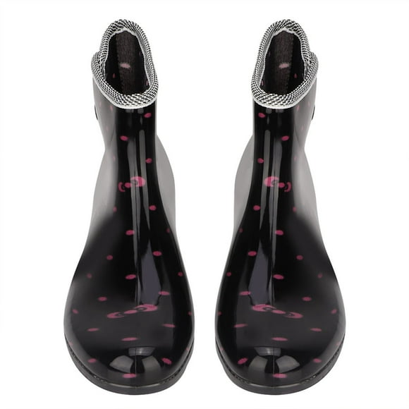 Botas de lluvia impermeables, antideslizantes y cómodas para mujer, zapatos de jardín (40)