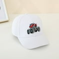 thumbnail image 2 of Toddler Hat Cartoon Car Toddler Snapback Hat Breathable Birthday Gift for 2-6Y Park, 2 of 4