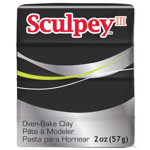 Sculpey III, 2 oz., Black