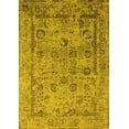 thumbnail image 1 of Ahgly Company Indoor Rectangle Oriental Yellow Industrial Area Rugs, 5' x 7', 1 of 4