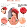 thumbnail image 4 of Kawaii Flower Fairy Stuffed Soft Plush Toy Doll Girls Gift, 18 Inch (Pink), 4 of 4