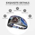 thumbnail image 3 of Astronaut in Outer Space Headbands for Women Men, Workout Elastic Sweat Band for Yoga Running Cycling Gym Exercise Non Slip Head Bands for Women's Hair, 3 of 5