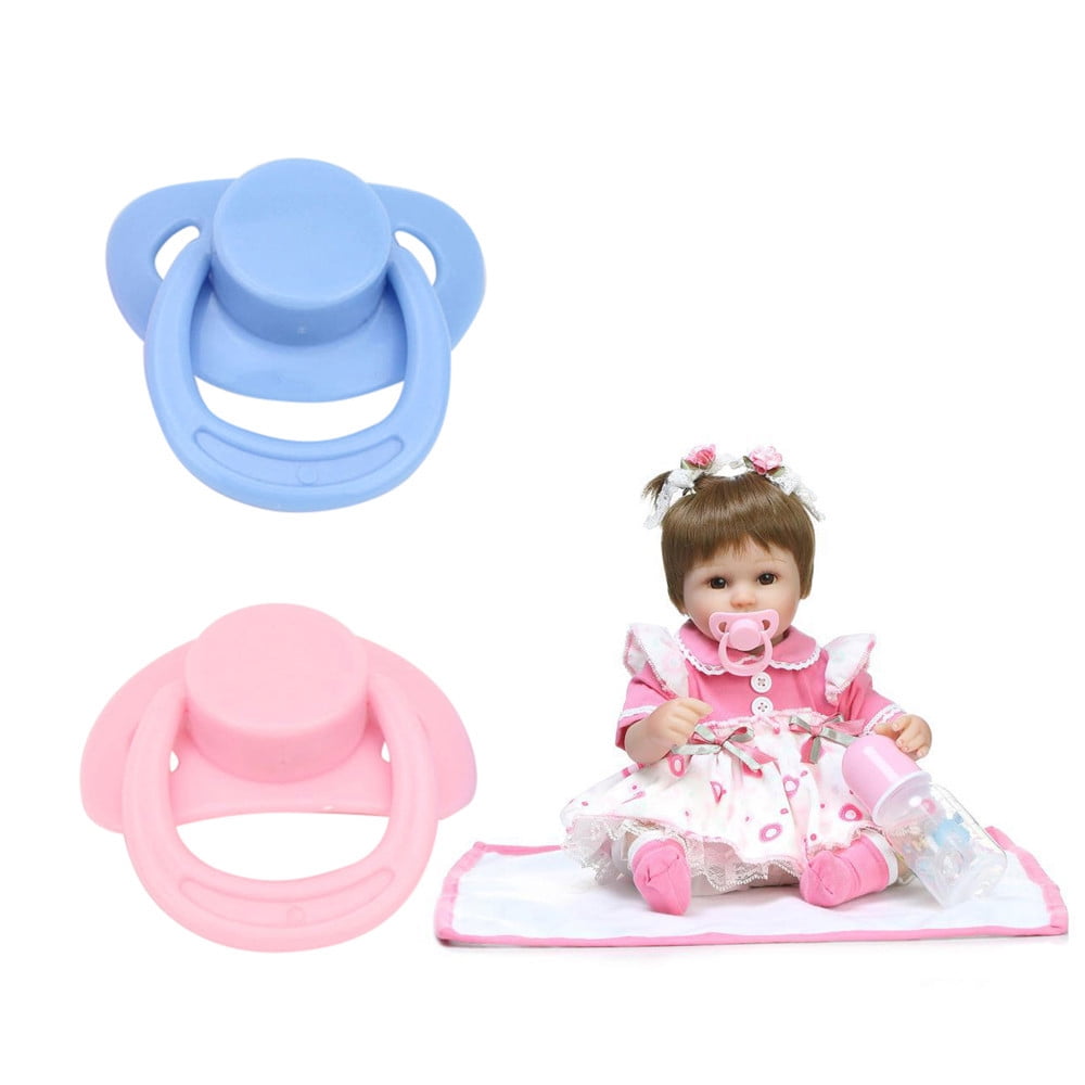 OHQ 4PC New Dummy Pacifier For Reborn Baby Dolls With Internal Magnetic Accessories Children Toys,Toys For 1 Year Old Boy,Toys For 2 Years Old Boys