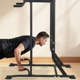 thumbnail image 3 of HONITANO Barra de Dominadas con Soporte de Suelo Ajustable para Entrenamiento de Fuerza en Casa, 3 of 9